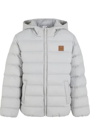 Urban classics Jongens basic gewatteerde jas