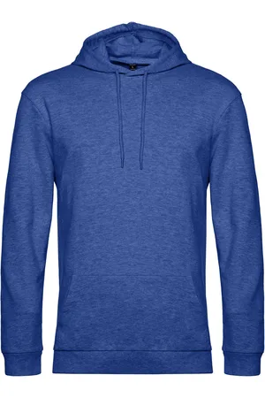 B and C Unisex adult heather french terry hoodie