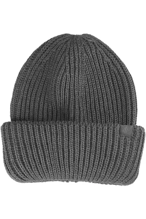 4F Heren geribbelde wintermuts