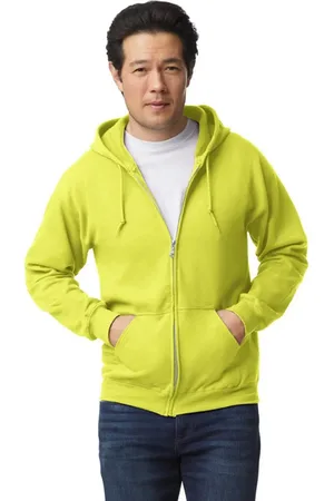 Gildan Unisex adult heavy blend full zip hoodie
