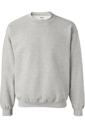 Gildan Unisex adult sweatshirt met zware mouwenhals