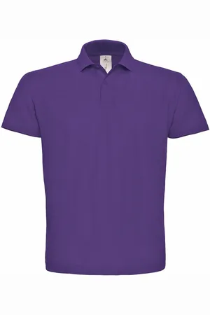 B and C B&c id.001 heren poloshirt met korte mouwen