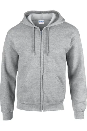 Gildan Unisex adult heavy blend full zip hoodie
