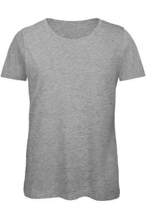 B and C B&c vrouwen/dames favoriete organic cotton crew t-shirt
