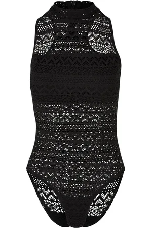 Urban classics Dames gehaakte jersey schildpadhals bodysuit