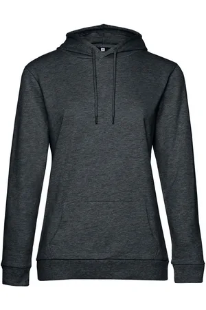 B and C Dames french terry hoodie