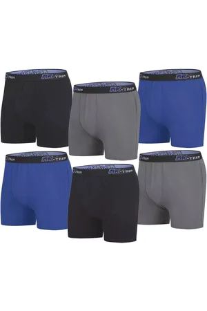Atlas For Men Effen boxershorts voor heren (set van 6)