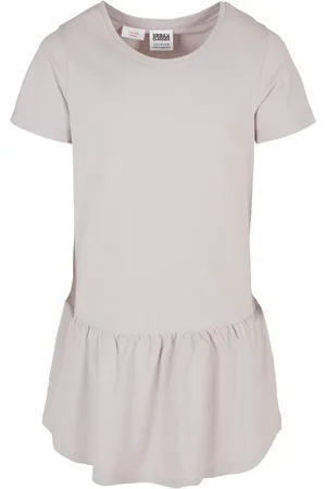 Urban classics Meisjes valance t-shirt jurk