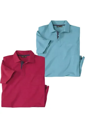 Atlas For Men Heren casual polo shirt (pack of 2)