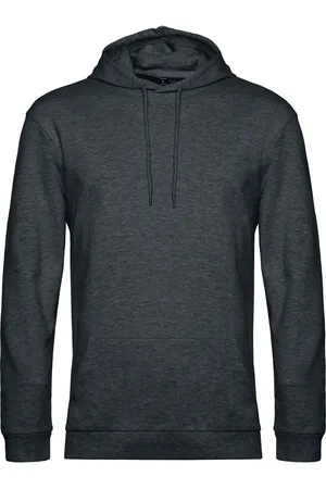 B and C Unisex french terry hoodie voor volwassenen
