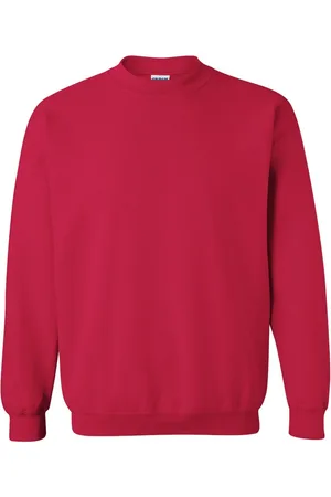 Gildan Unisex adult sweatshirt met zware mouwenhals