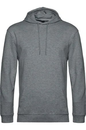 B and C Unisex french terry hoodie voor volwassenen
