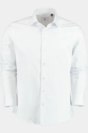 Ferlucci Casual hemd lange mouw napoli/white