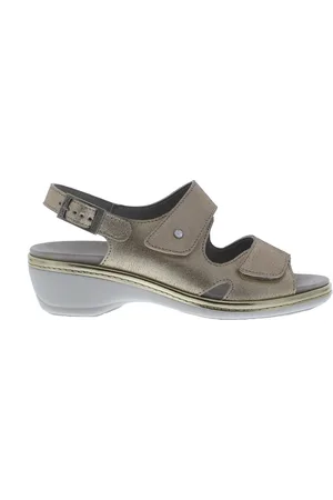 Cypres Ruth sandaal velcro | dames | maat: | nubuck