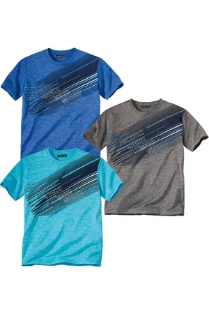 Atlas For Men Heren t-shirt (set van 3)