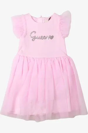 Guess Baby meisje jurk satin panties cer