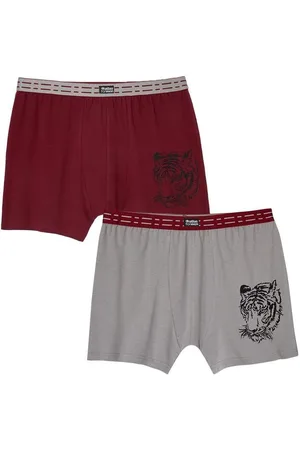 Atlas For Men Heren tijger boxershorts (set van 2)