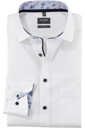 Olymp Luxor modern fit overhemd met lange mouwen