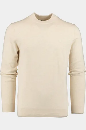 Bos Bright Blue Pullover tex mockneck pullover uni 24305te06bo/820 sand
