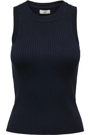 JACQUELINE DE YONG Jdyaya tank top knt noos navy