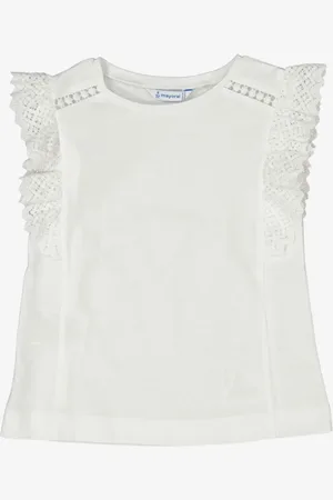 Mayoral Meisjes t-shirt crochet