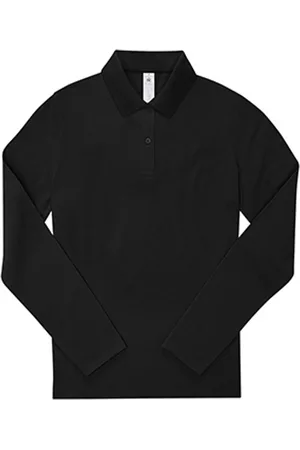 B and C Dames my polo shirt met lange mouwen