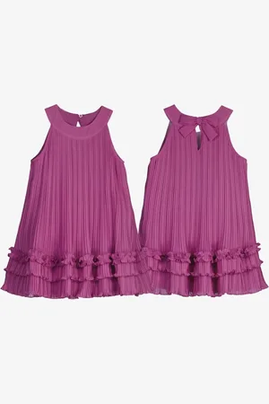 Mayoral Meisjes jurk pleated