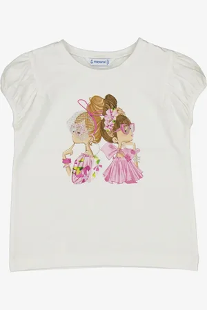 Mayoral Meisjes t-shirt doll orchid