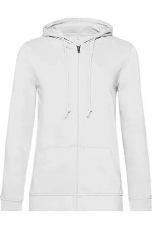 B and C Unisex inspire hoodie met rits voor volwassenen