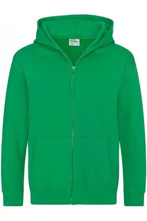AWDis Kinder/kids hoodie met rits
