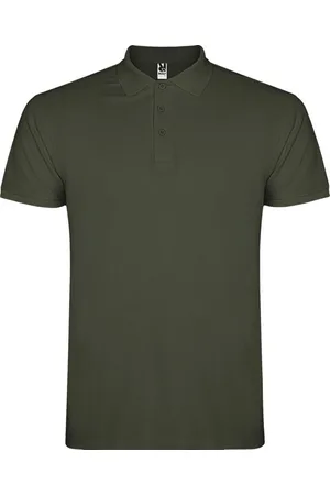 ROLY Heren ster poloshirt met korte mouwen