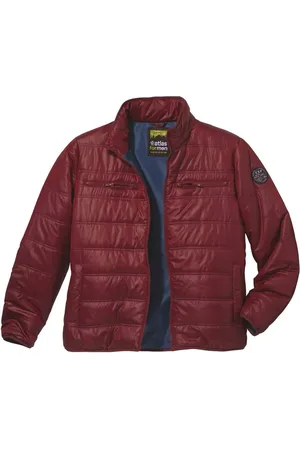 Atlas For Men Heren pufferjack met volledige rits