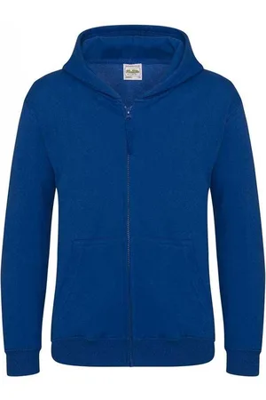 AWDis Kinder/kids hoodie met rits