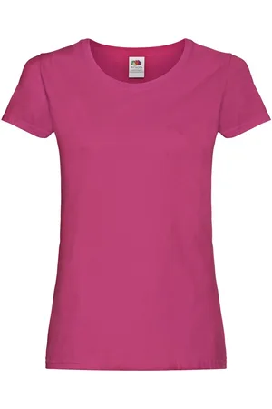 Fruit Of The Loom Dames origineel katoenen t-shirt