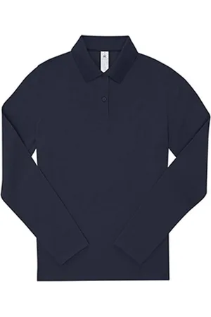 B and C Dames my polo shirt met lange mouwen