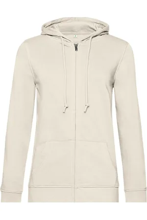 B and C Unisex inspire hoodie met rits voor volwassenen