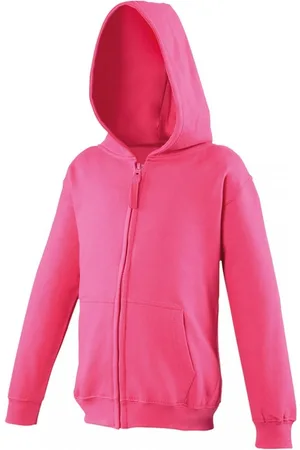 AWDis Kinder/kids hoodie met rits