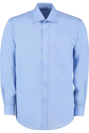 Kustom Heren klassiek business shirt met lange mouwen