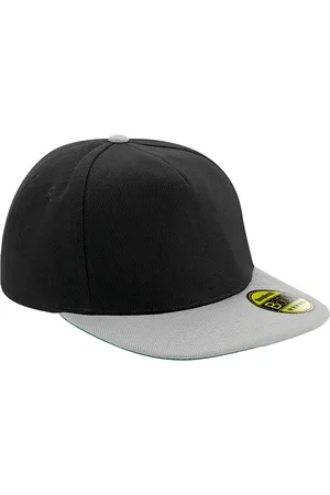 Beechfield Originele 6 paneel flat peak snapback cap
