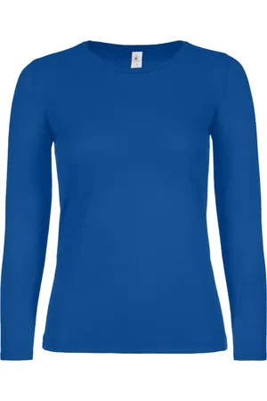 B and C Dames #e150 t-shirt met lange mouwen