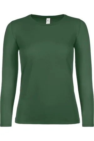 B and C Dames #e150 t-shirt met lange mouwen