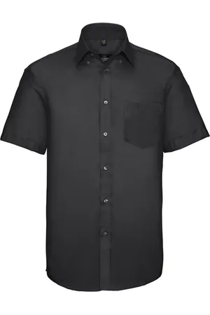 Russell Athletic Heren classic ultimate non-iron shirt met korte mouwen