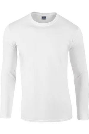 Gildan Unisex softstyle t-shirt met lange mouwen voor volwassenen