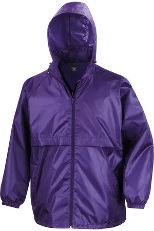 Result Unisex effen windjack voor volwassenen