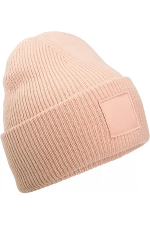 Beechfield Tonale patch muts met diepe manchet