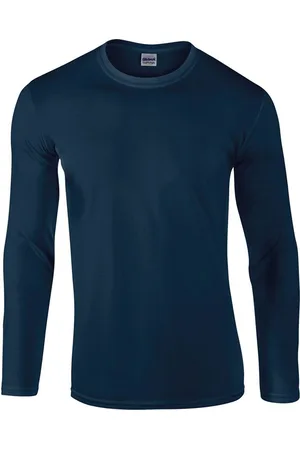 Gildan Unisex softstyle t-shirt met lange mouwen voor volwassenen