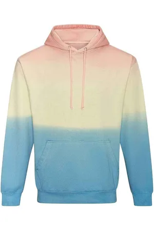 AWDis Uniseks tie dye hoodie voor volwassenen