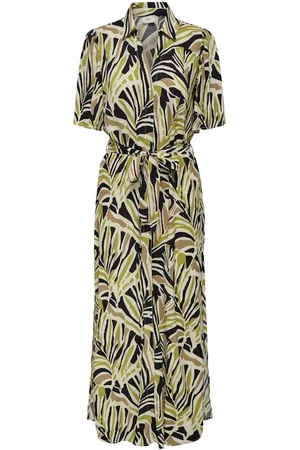 JACQUELINE DE YONG Nile life 2/4 maxi shirt dress 15341270 black