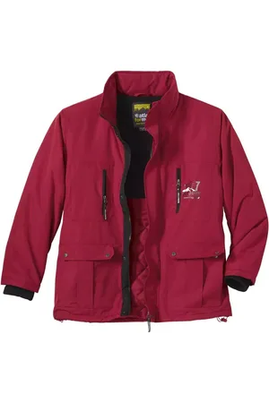 Atlas For Men Waterafstotende parka met capuchon van imitatiebont voor heren