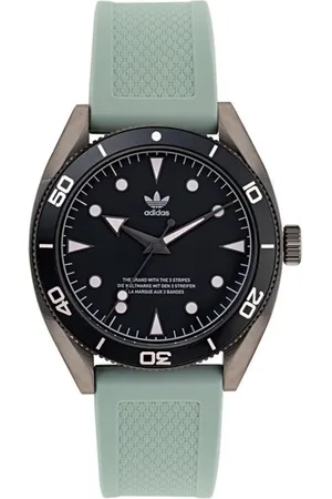 adidas Siliconen horloge met stalen kast en 10atm waterdichtheid